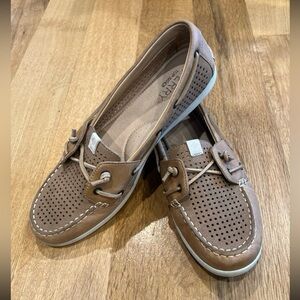 Tan Leather Sperry Top-Siders